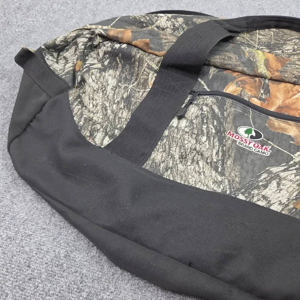 Mossy Oak Hunting Gear Bag Large Camo Duffel Utility Camping Outdoor Gorpcore